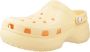 Crocs Klassieke Platform Parel Klompen Orange Dames - Thumbnail 4