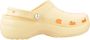 Crocs Klassieke Platform Parel Klompen Orange Dames - Thumbnail 6