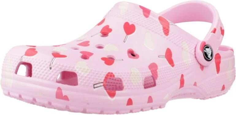 Crocs Klassieke Valentijnsdag Klompen Red Dames