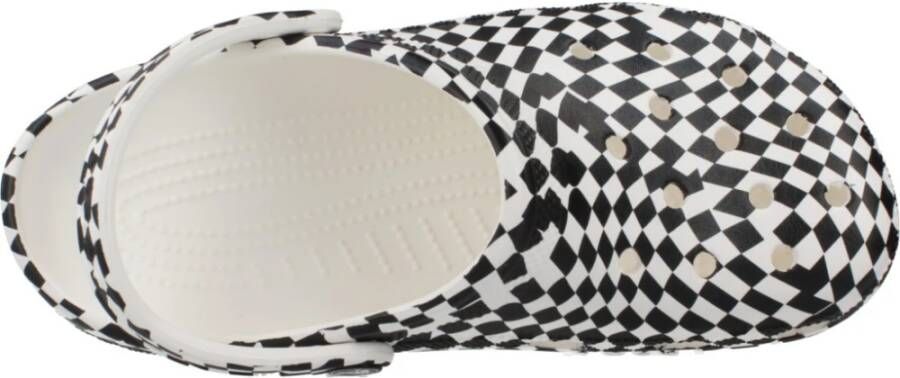 Crocs Klassieke Warped Checker Klompen