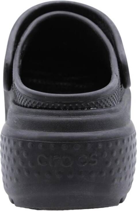 Crocs Kleurrijke Houten Klompen voor Dagelijks Gebruik Black Dames