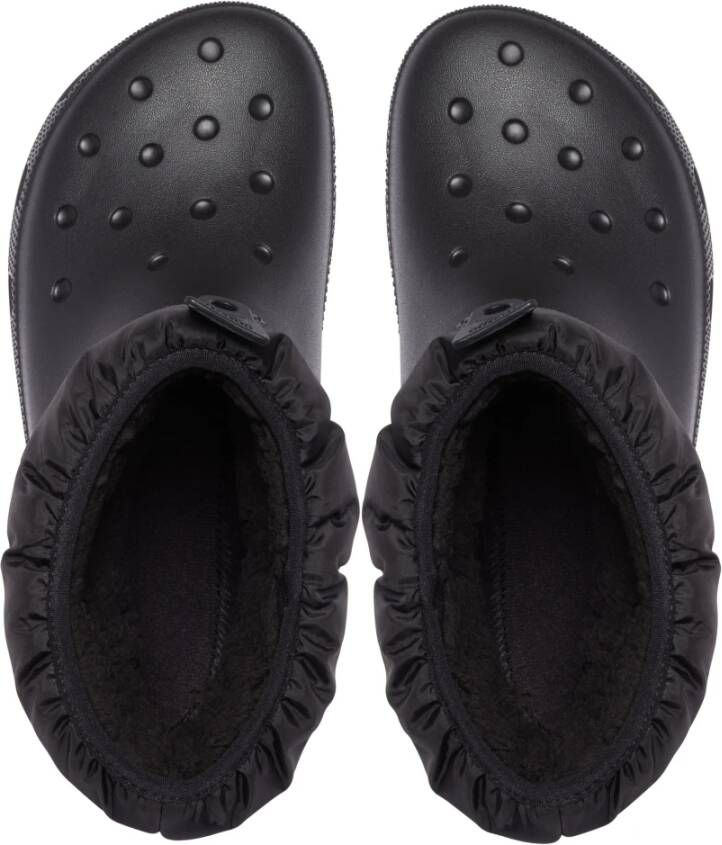 Crocs Korte Neo Puff Laarzen voor Dames Zwart Dames