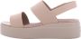 Crocs Sleehaksandaaltjes Brooklyn Low Wedge zomerschoen sandaal sleehak met modieuze plateauzool - Thumbnail 4