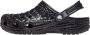 Crocs Metallic Classic Klomp in Zwart - Thumbnail 2