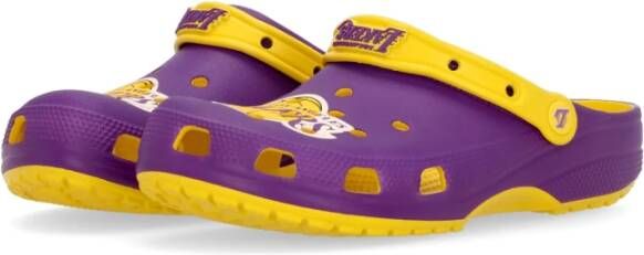 Crocs NBA Lakers Classic Clog Sunflower Purple Heren
