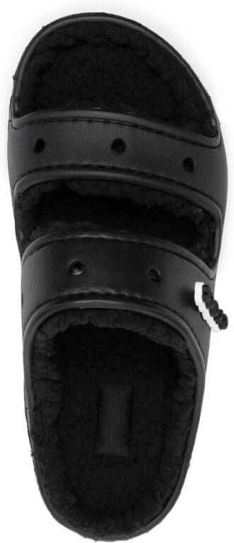 Crocs Platte sandalen Zwart Dames