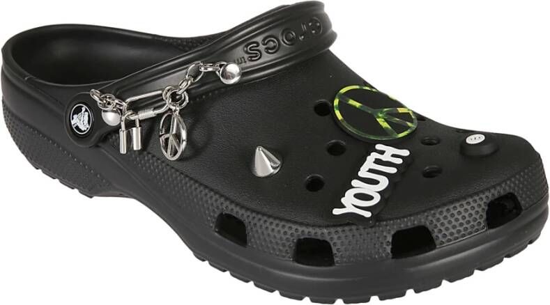 Crocs platte schoenen Zwart Unisex