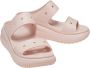 Crocs Classic Crush Sandal 207670-6UR Vrouwen Roze Slippers - Thumbnail 6