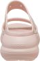 Crocs Classic Crush Sandal 207670-6UR Vrouwen Roze Slippers - Thumbnail 6