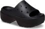 Crocs Sliders Black Dames - Thumbnail 4