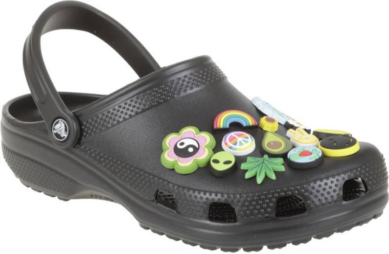 Crocs schuifregelaars Zwart Heren