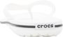 Crocs Sportieve Gestreepte Flip Sandaal White - Thumbnail 14