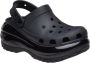 Crocs Zwarte Geperforeerde Slingback Sandalen Black Dames - Thumbnail 24