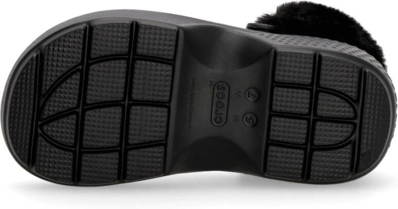 Crocs Stomp Gevoerde Klomp Zwart Black Dames