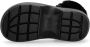 Crocs Zwarte gevoerde Stomp klomp met bont Black - Thumbnail 15