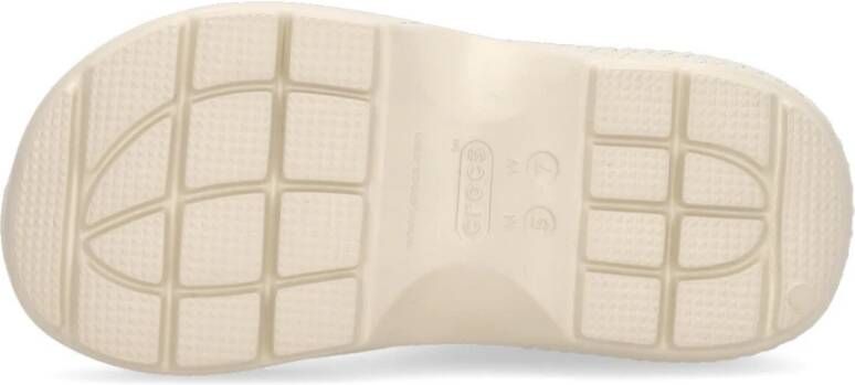 Crocs Stomp Puff Boot Stucco White Dames