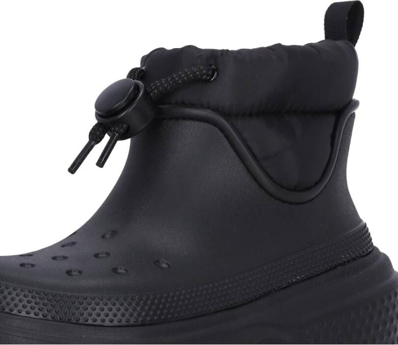 Crocs Stomp Puff Boot Zwart Black Dames