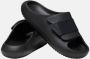 Crocs Mellow Luxe Recovery Slide Heren Schoenen Zwart Maat: 39-40 Rubber Foot Locker - Thumbnail 3