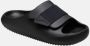 Crocs Mellow Luxe Recovery Slide Heren Schoenen Zwart Maat: 39-40 Rubber Foot Locker - Thumbnail 4