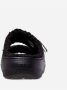 Crocs Classic Cozzzy Sandal Volwassenen Slippers Zwart Zwart - Thumbnail 11