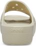 Crocs Women's Classic Platform Slide Sandalen grijs beige - Thumbnail 4