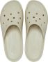Crocs Women's Classic Platform Slide Sandalen maat W10 grijs beige - Thumbnail 5