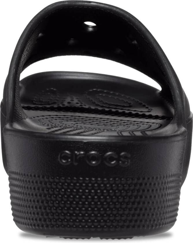 Crocs Vrouwenslippers Classic Platform Zwart Dames