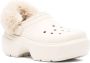 Crocs Elegante sandalen met sleehak en overdreven zolen Beige Dames - Thumbnail 10