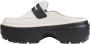 Crocs Witte Instap Rubberen Schoenen Vrouwen Herfst Winter White Dames - Thumbnail 7