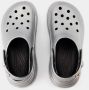 Crocs Zilveren Metallic Sandalen met Studs Gray Dames - Thumbnail 4
