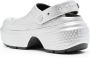 Crocs Zilveren Metallic Sandalen met Studs Gray Dames - Thumbnail 7