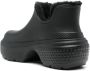Crocs Zwarte enkellaarsjes met faux-fur voering Black - Thumbnail 8