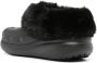 Crocs Zwarte Instap Sandalen met Nepbont Trim Black Heren - Thumbnail 10