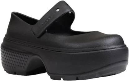 Crocs Zwarte Mary Jane Casual Schoenen Black Dames