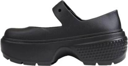 Crocs Zwarte Mary Jane Casual Schoenen Black Dames