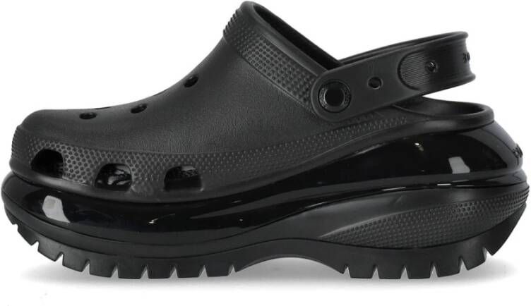 Crocs Zwarte Mega Crush Klomp Black Dames