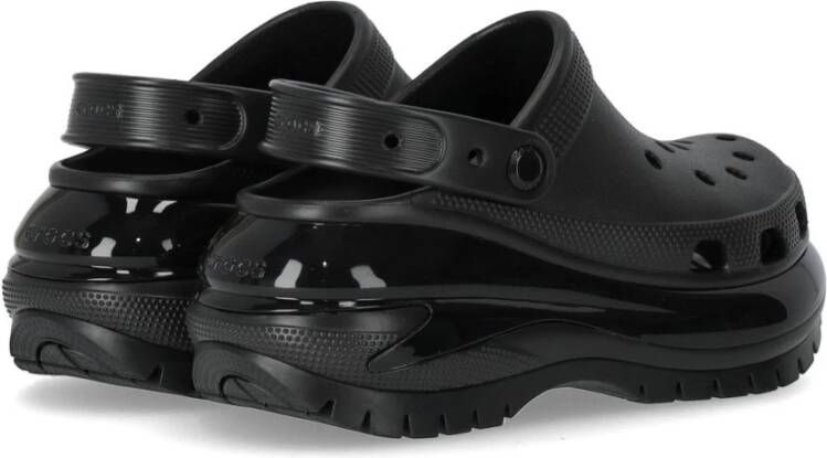 Crocs Zwarte Mega Crush Klomp Black Dames