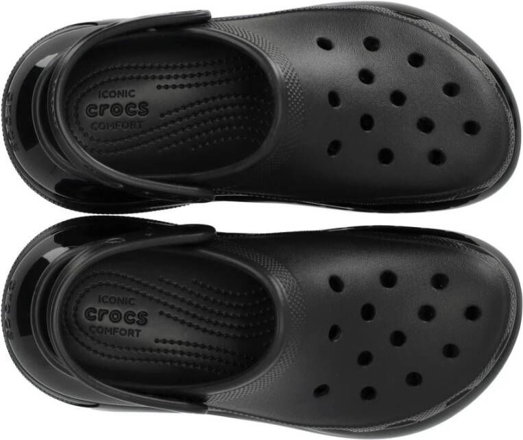 Crocs Zwarte Mega Crush Klomp Black Dames