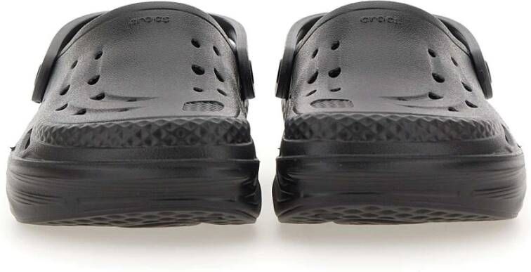 Crocs Zwarte Sandalen Black Unisex