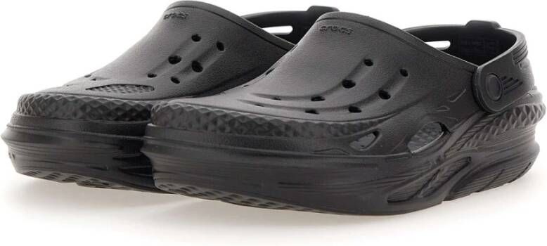 Crocs Zwarte Sandalen Black Unisex