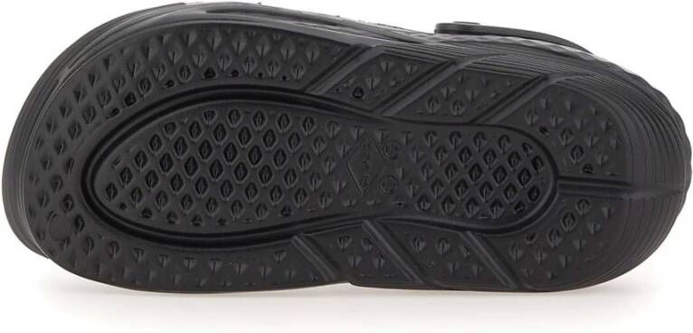 Crocs Zwarte Sandalen Black Unisex