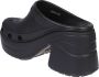Crocs Zwarte sandalen met hakken en plateau Black Dames - Thumbnail 3
