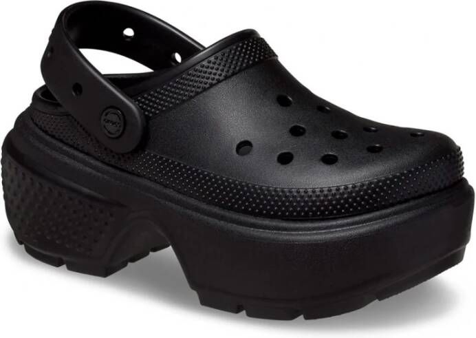 Crocs Zwarte Sandalen voor Zomer Black Dames