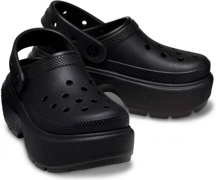 Crocs Zwarte Sandalen voor Zomer Black Dames