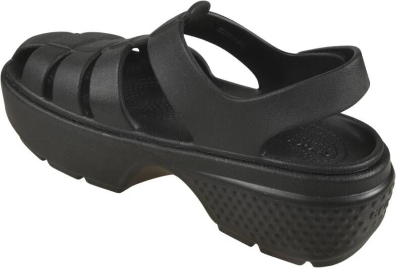 Crocs Zwarte sandalen voor zomerse outfits