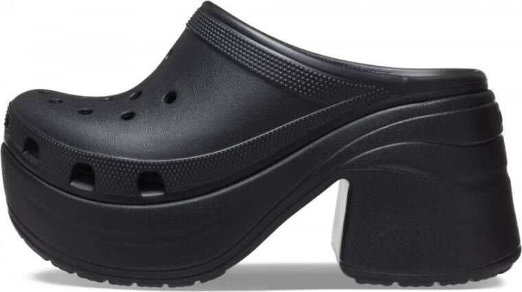 Crocs Zwarte Siren Sandalen Black Dames