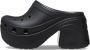 Crocs Zwarte Siren Sandalen Black Dames - Thumbnail 5