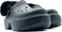 Crocs Zwarte gevoerde Stomp klomp met bont Black - Thumbnail 27