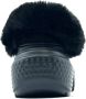 Crocs Zwarte gevoerde Stomp klomp met bont Black - Thumbnail 28