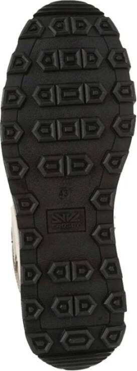 Crosby Bruine Sneakers voor Mannen
